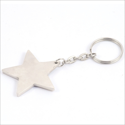 Realistic Keychains - Metal, Silver Plating | Indian Style Keychain Gift, Artificial Design with Elegant Silver Color