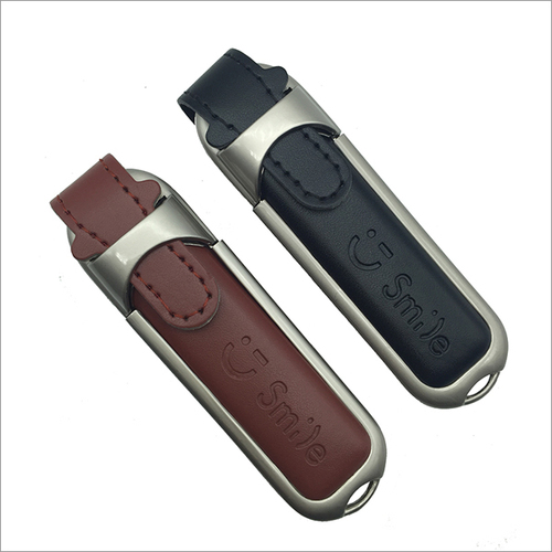 Leather Loop Pen Drive - USB External Drive, 220 Volt Power Consumption, Warranty Included | Compatible with Windows, Ideal for Data Storage