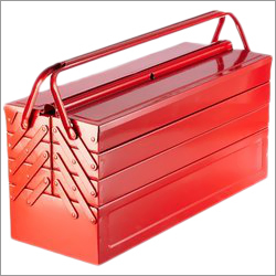 Metal Tool Boxes - Stainless Steel, 508 x 249 x 249 mm | Sturdy, Corrosion-Resistant, High Load Capacity, Multi-Section Storage