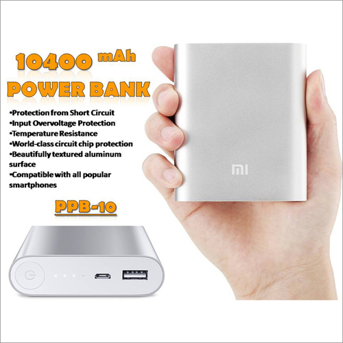 Mi Power Bank Body Material: Pvc