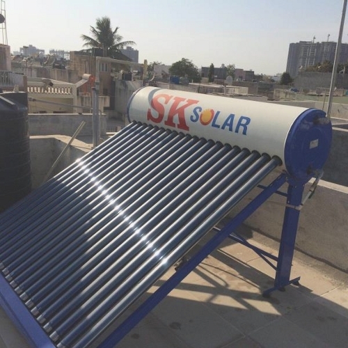ETC Solar Water Heater By Shree Khodiyar Solar Pvt. Ltd.