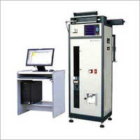 Automatic Single Yarn Strength Tester - Material: Ss