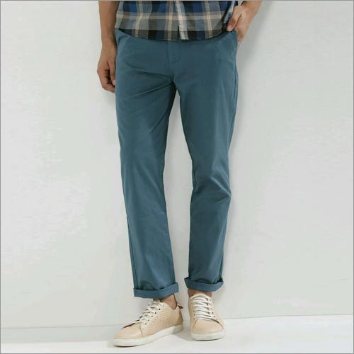 Blue Slim Chinos Blue Slim Chinos
