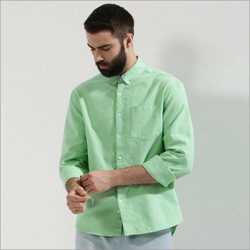 Oxford Full-sleeve Mint Green Shirt Oxford Full-sleeve Mint Green Shirt