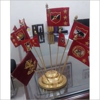 Brass Table Flags