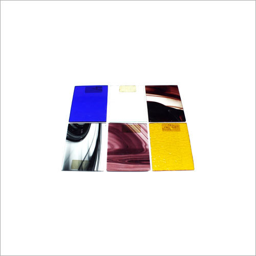 Colored Glass Mirror