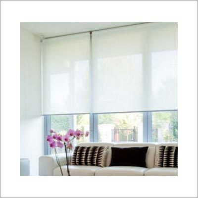 White Roller Blinds - Translucent Fabric