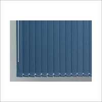 Sheer Vertical Window Blinds - Fabric Material, Blue Color, Antique Design | Easy Maintenance, Light Control, Removable Stems, Living Room Style