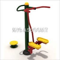 Hip Twister & Stepper - Plastic And Metal Build | Fun And Easy Installation For Ages 10-25