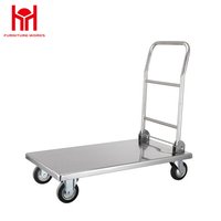 Folding Hand Heavy Duty Trolley Luggage Barrow