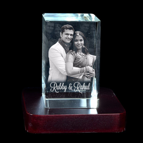 60x40x40mm 3D Crystal Personalized Gift