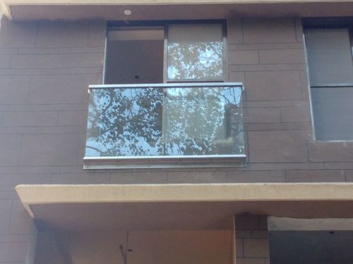 SS Balcony Glass Railing
