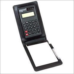 Leather Cover Pocket Calculator