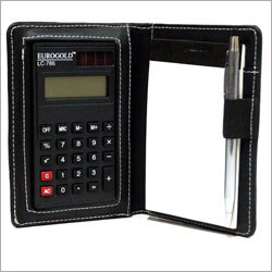 PU Leather Pocket Calculator