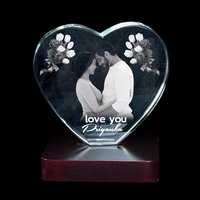100x95x20mm 3D Crystal Personalized Gift