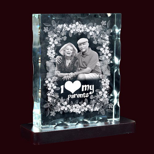 120x150x30mm 3D Crystal Personalized Gift