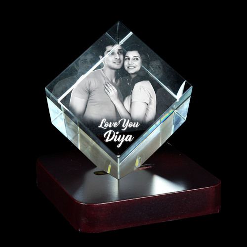 60x60x60mm 3D Crystal Personalized Gift