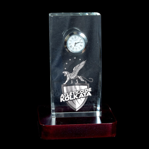 3D Clock-A Crystal Personalized Gift