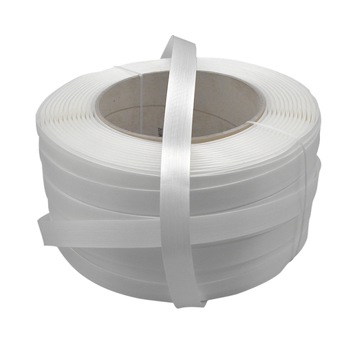 White Polyester Cord Strap