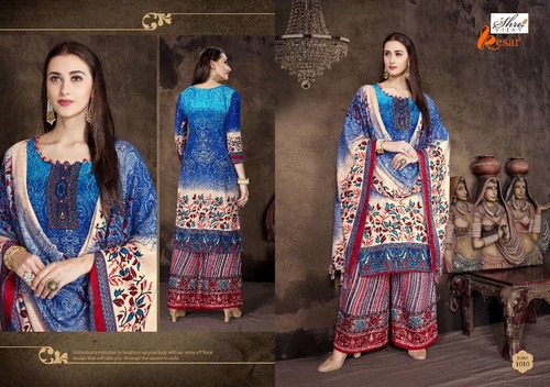 PUNJABI STYLE DRESS MATERIALS