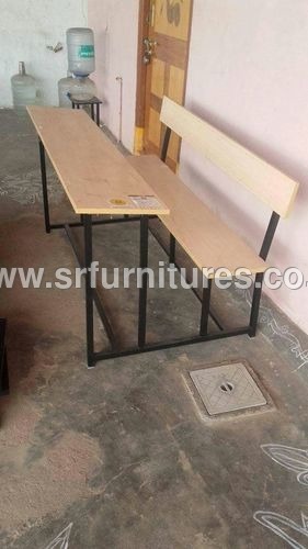 Eco-Friendly 4 Students Siting Bench