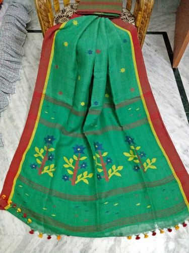 Linen Saree