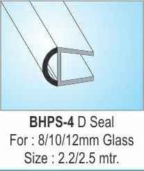 D SEAL (GLASS PLASTIC PROFILE)
