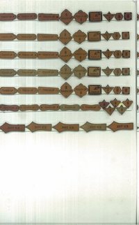 Mans Shirt Pu Laser Labels