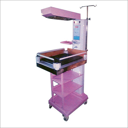 Radiant Heat Warmer - Plastic & Steel, 100x60x150cm, Pink | Digital Display, Microprocessor Control, Infant Warming, Alarm System, Servo & Manual Modes