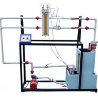 Venturi Meter Apparatus - Color: White Black Blue
