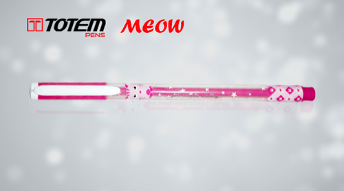 Blue Totem Meow Ball Pens