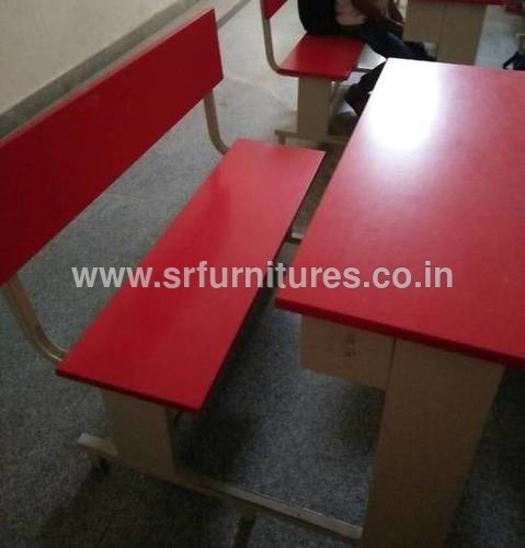 Eco-Friendly Red Dual Desk