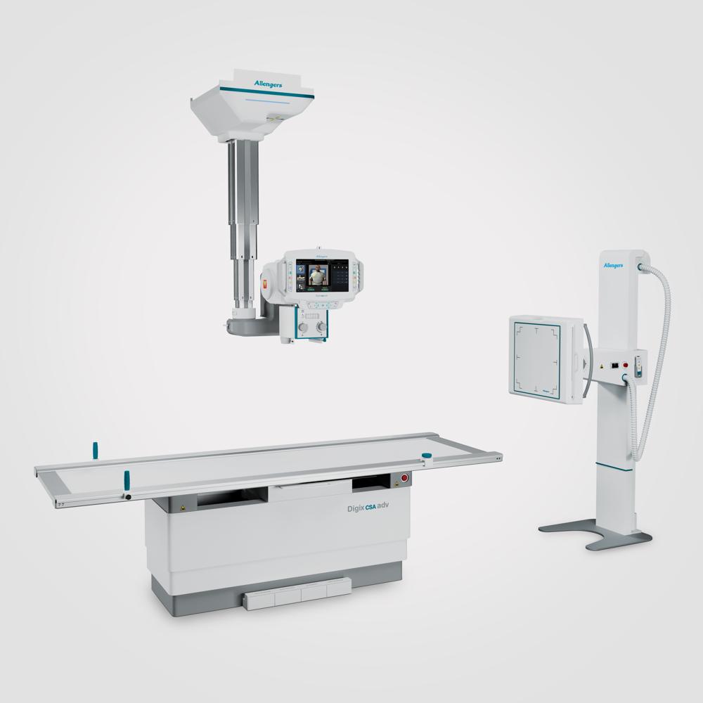 Ceiling Suspended Digital Radiography System - Color Code: White