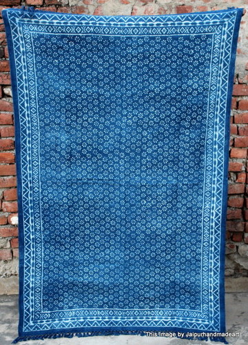 Indigo Blue Print Fabric
