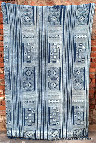 Indigo Blue Rug By DVK HANDICRAFT PVT. LTD.