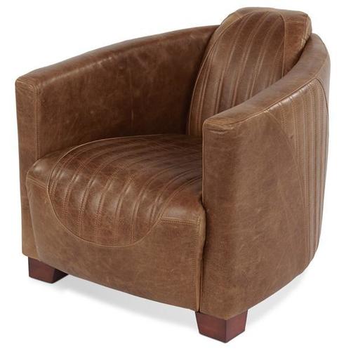 Leather Relaxing Arm and Back Chair