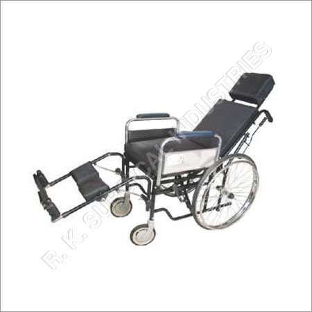 Reclin Wheel Chair erwith Commode By R. K. SURGICAL INDUSTRIES