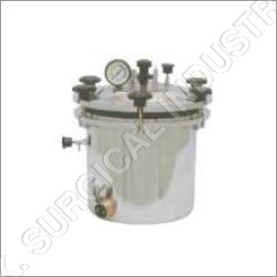 Autoclave (Portable) Wing Nut Type (S S) Electric