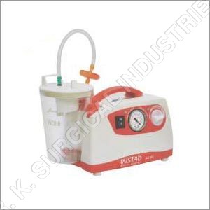 Instad Portable Suction Unit AC-DC DC Ac By R. K. SURGICAL INDUSTRIES