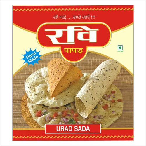 Urad Sada Papad