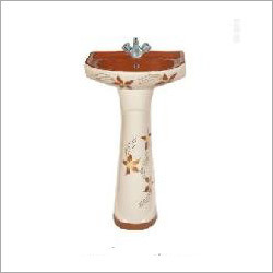 Prime Set Rustic Pedestal Wash Basin