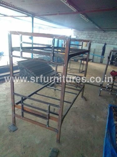 Eco-Friendly Iron Bunk Bed Frame
