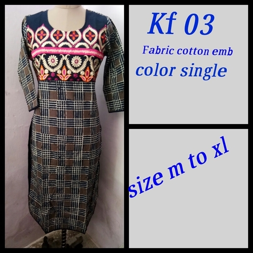 Fancy Embroidered Kurtis