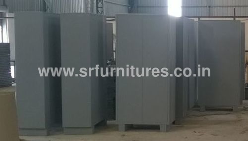 Grey Group Of Almirahs