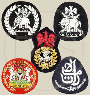 MILITARY BADGES