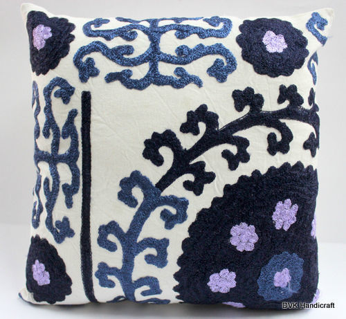 Suzani Designer Hand Embroidered Cushion Cover