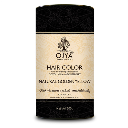 Golden Yellow Hair Color