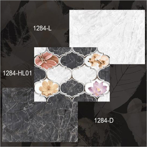 3D Glossy Dark Color Designer Tiles