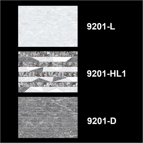 3D Glossy Dark Color Tiles