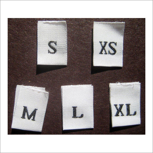 Size Garment Labels Length: 2-3 Inch (In)